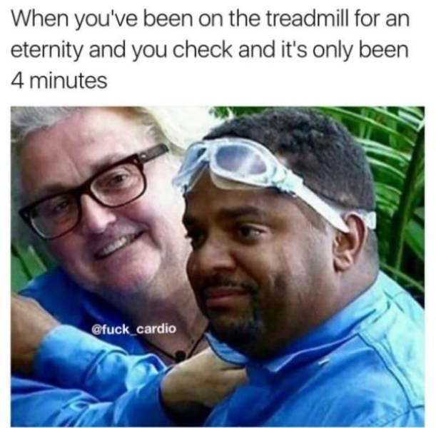 Fitness Is Hard. Memes Are Not