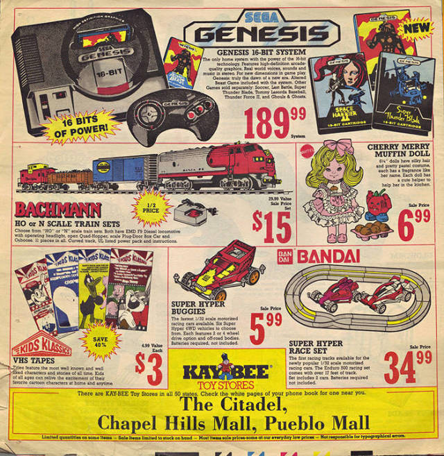 Toys From The 80’s And 90’s That Every Kid Was Dreaming About
