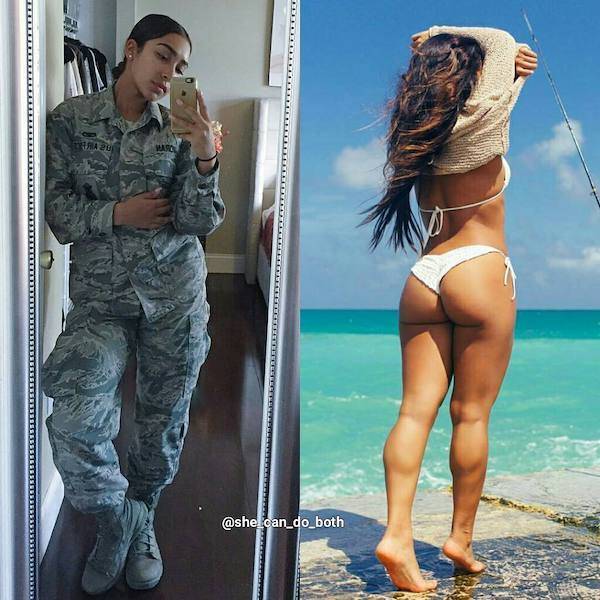 Uniform Ladies Don’t Always Wear Their Uniforms