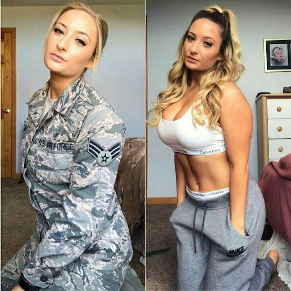 Uniform Ladies Don’t Always Wear Their Uniforms