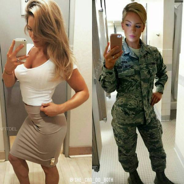 Uniform Ladies Don’t Always Wear Their Uniforms