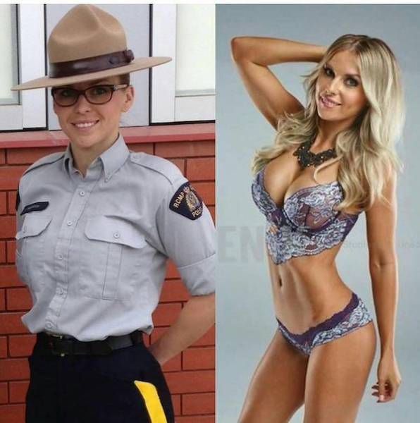 Uniform Ladies Don’t Always Wear Their Uniforms