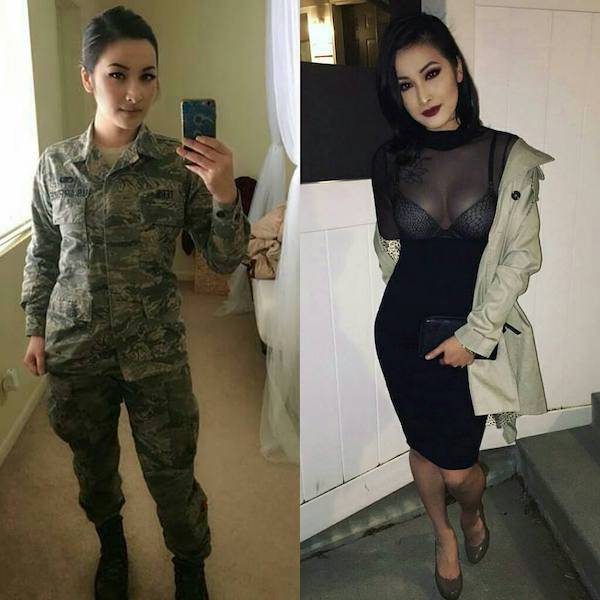 Uniform Ladies Don’t Always Wear Their Uniforms