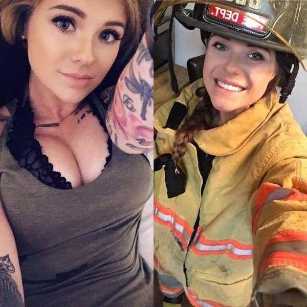 Uniform Ladies Don’t Always Wear Their Uniforms