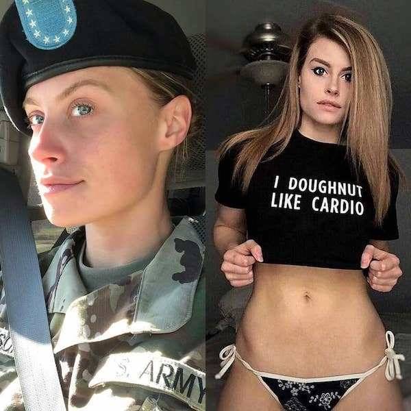 Uniform Ladies Don’t Always Wear Their Uniforms