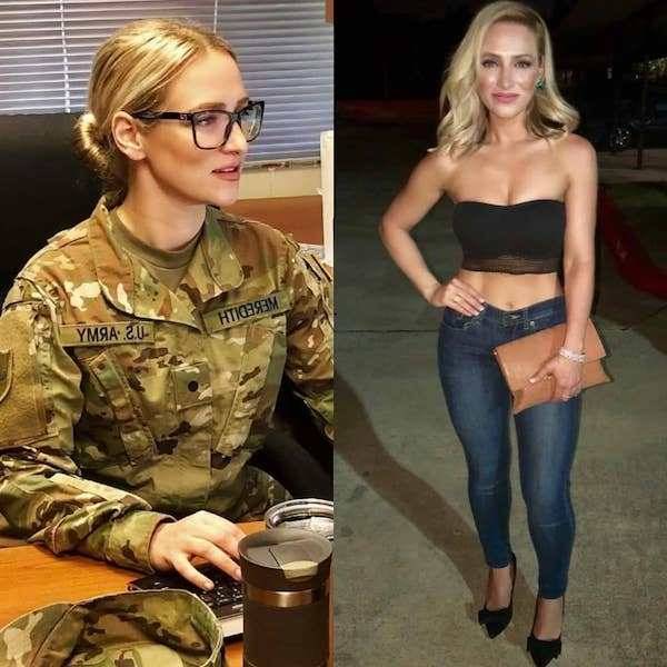 Uniform Ladies Don’t Always Wear Their Uniforms