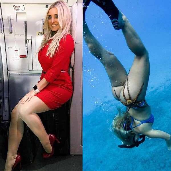 Uniform Ladies Don’t Always Wear Their Uniforms