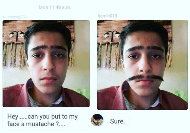 Never Ask James Fridman To Photoshop Your Pictures!