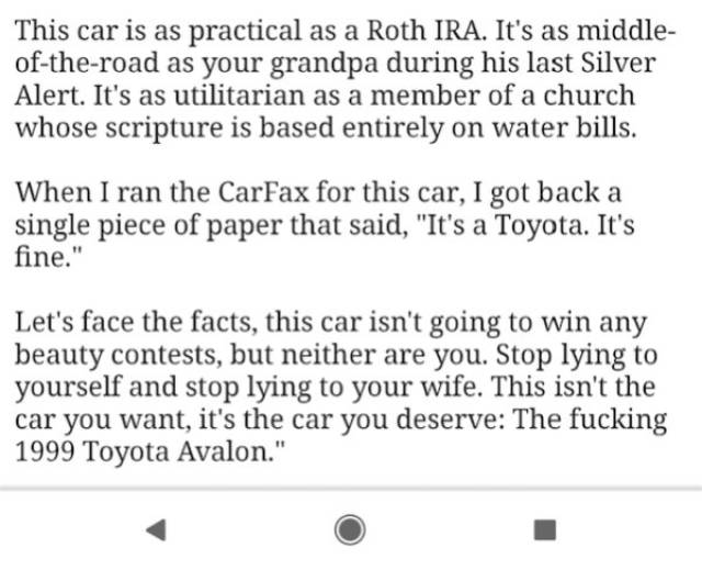 You Don’t Need This Car, But You DO Need This Craigslist Ad You Don’t Need This Car, But You DO Need This Craigslist Ad