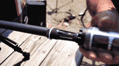 Silencers In Ultra-Slow Motion Are Hypnotizing