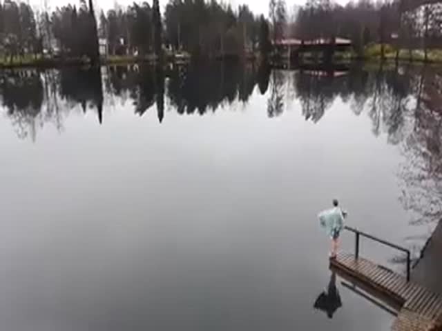 Trying To Swim In Finland