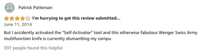 This $8,500 Swiss Army Knife Has Hilarious Reviews On Amazon