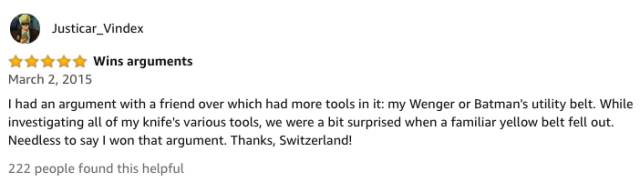 This $8,500 Swiss Army Knife Has Hilarious Reviews On Amazon