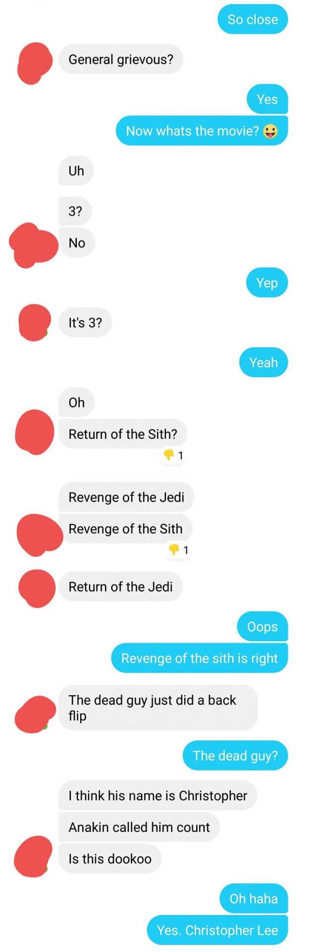Guy Shares A Hilarious Chat With His Girlfriend Who’s Watching Star Wars For The First Time