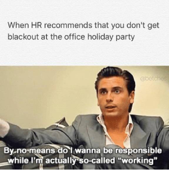 Holidays Office Party Memes Are Too Wild