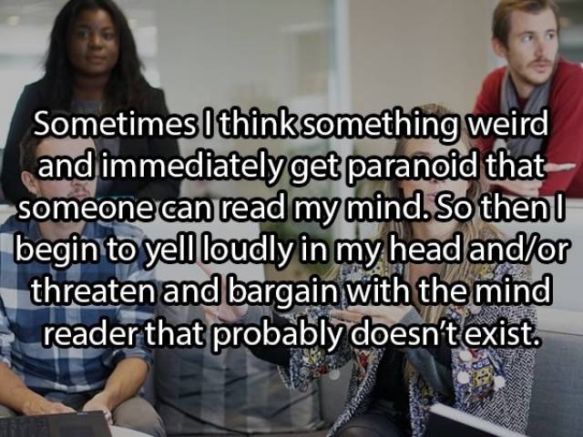 You Are Not The Only One Who Does This! You Are Not The Only One Who Does This!