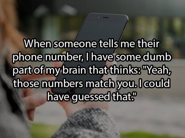 You Are Not The Only One Who Does This! You Are Not The Only One Who Does This!