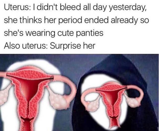 These Bloody Period Memes Again!