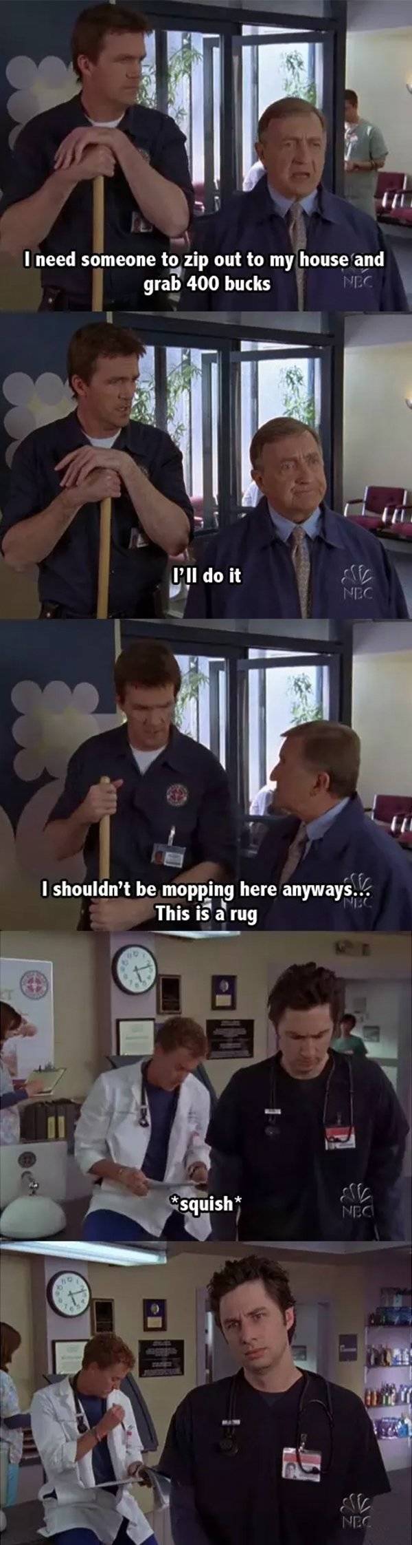 The Janitor From “Scrubs” Was Probably The Main Character There