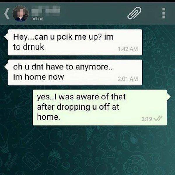 This Might Be the Effects of One Drink too Many