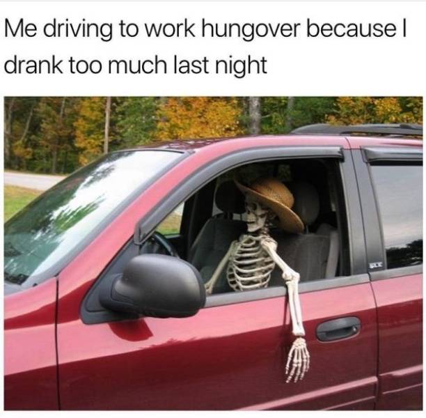 This Might Be the Effects of One Drink too Many