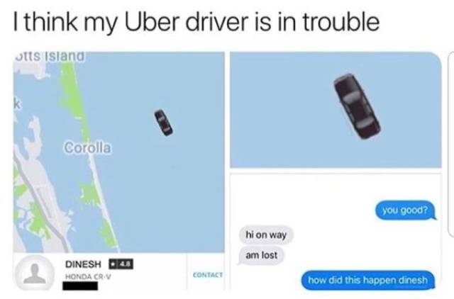 Uber Memes Are Never Late