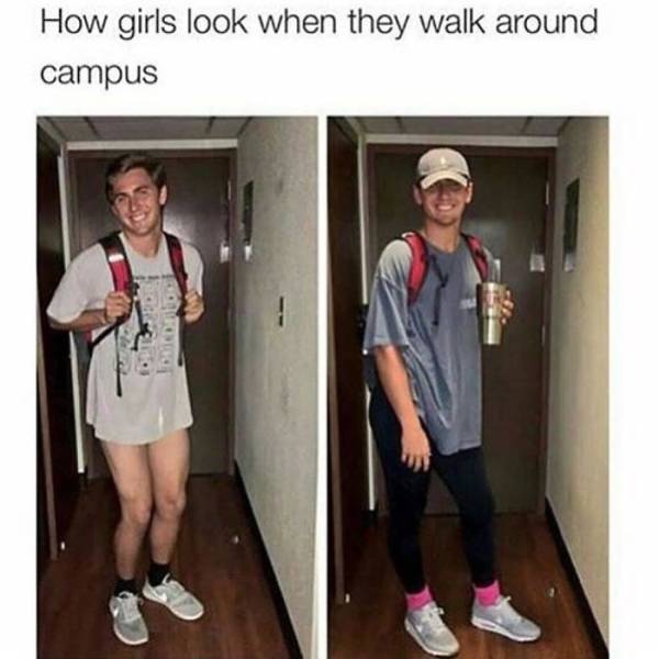 Boys Can Actually Compete With Girls At Being Basic