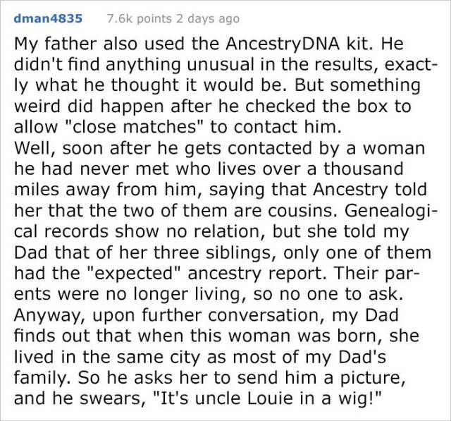 Sometimes DNA Tests Might Have VERY Surprising Results For Your Family