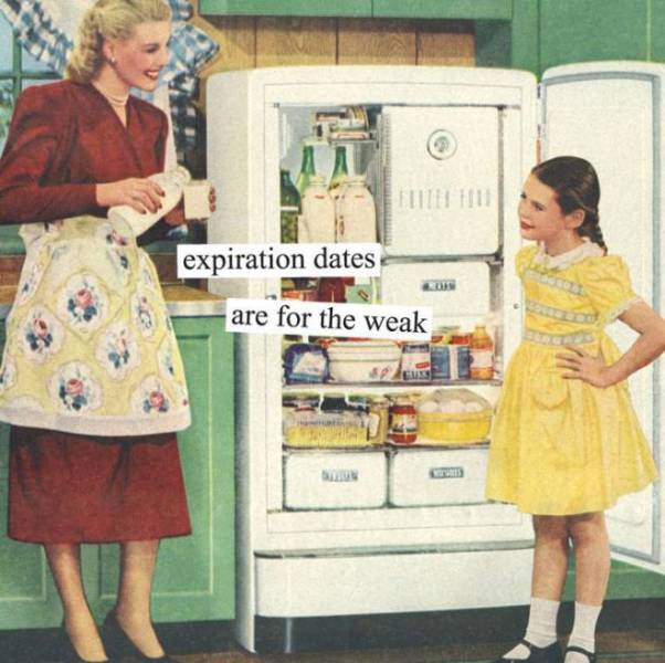 Vintage Pictures + A Bit Of Sarcasm = Perfect Calendar
