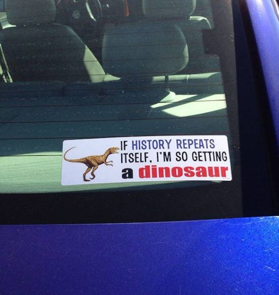 Car Stickers Are The Best Road Humor. Kind Of