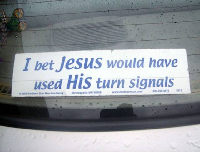 Car Stickers Are The Best Road Humor. Kind Of