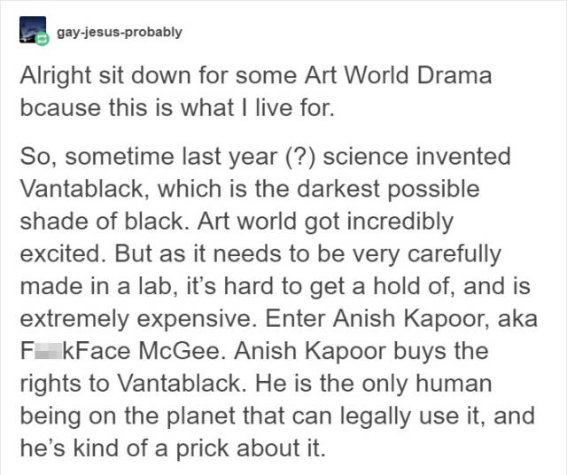 How You Can Become Hated By An Entire World’s Art Community In A Few Simple Steps