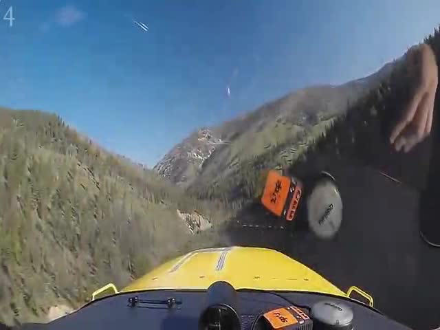 Imagine Having To Land There…