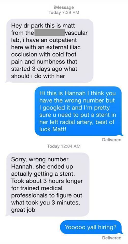 Wrong Number Texts Always Go Wrong