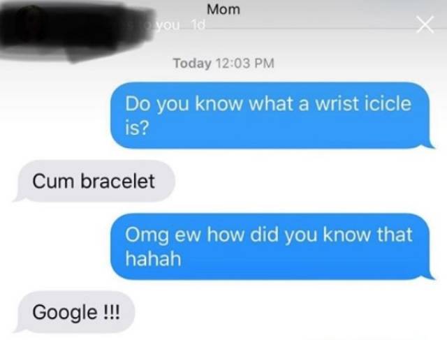 Sex Texts From Parents Are Something You Don’t Want To Receive