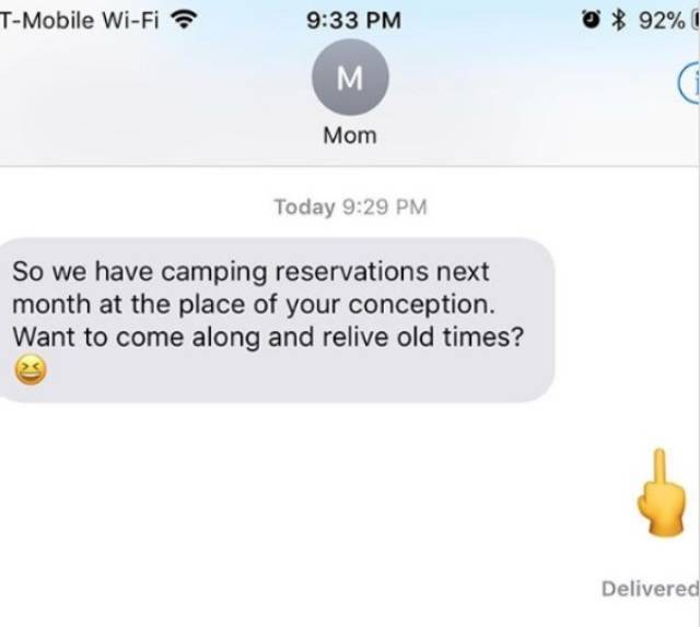 Sex Texts From Parents Are Something You Don’t Want To Receive
