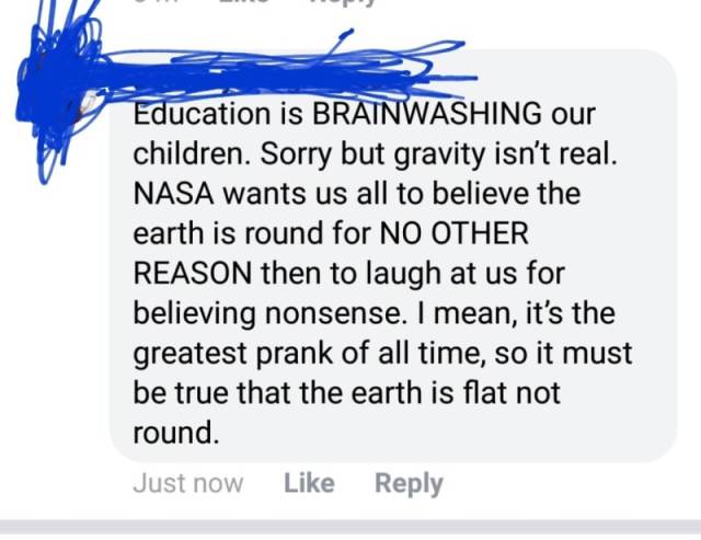 Some…Questionable Things Flat Earthers Say