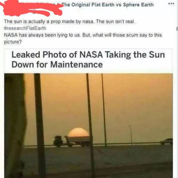 Some…Questionable Things Flat Earthers Say