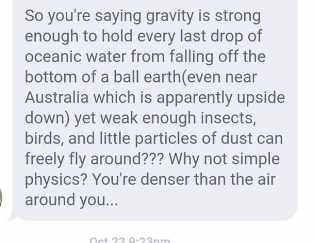 Some…Questionable Things Flat Earthers Say