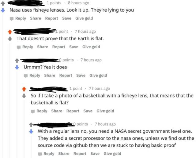 Some…Questionable Things Flat Earthers Say