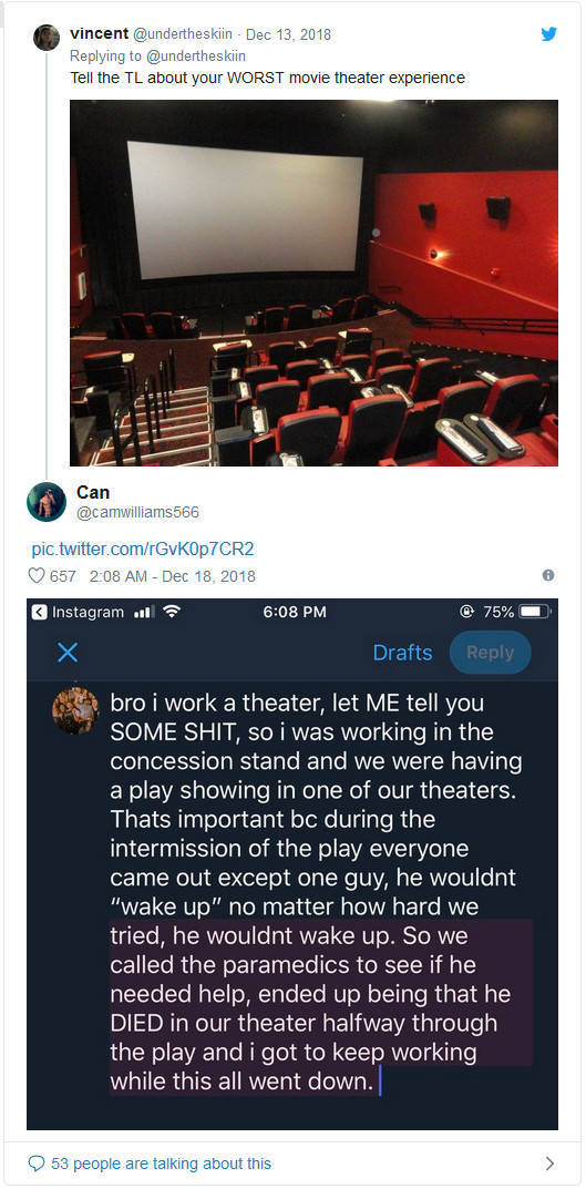 Some People Have Had Enough Of Movie Theaters…