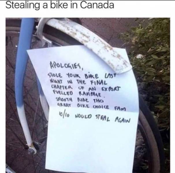 Canada Is A Very Special Country…
