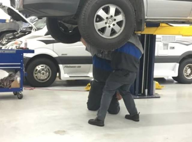 Car Workers See More Than They Expect To See