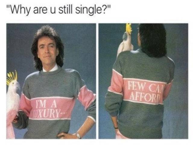 Singles Unite! Or Don’t…