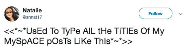 This Was Cool 10 Years Ago. And ONLY Then!