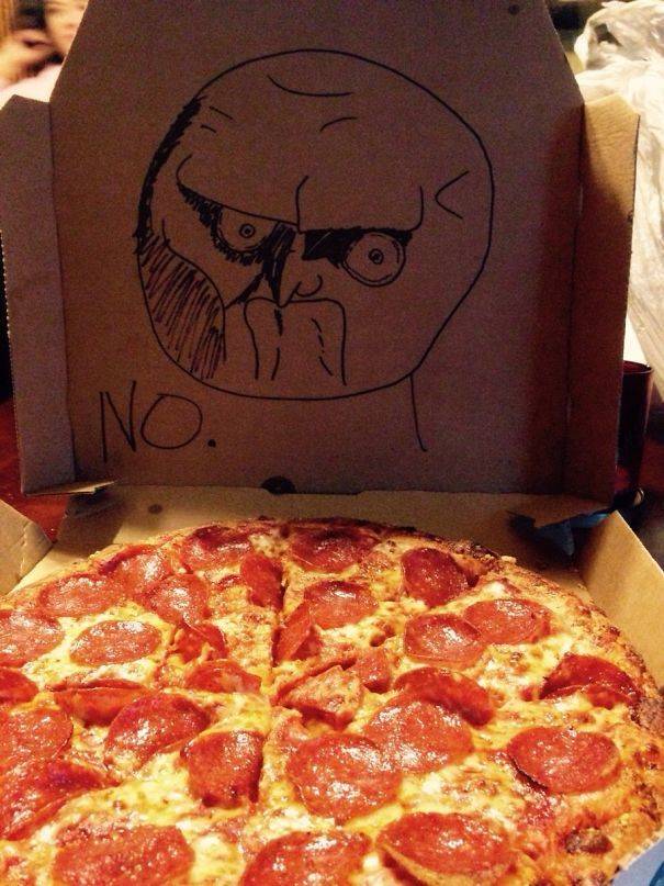 When Pizza Places Do Everything To Make You Smile