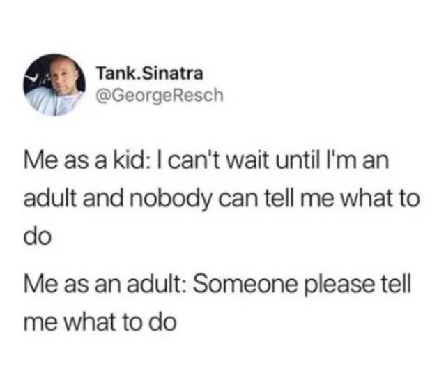 Is There Even A Person Who Knows How To Adult?