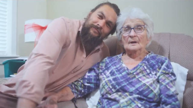 Jason Momoa And His Grandma Are Absolutely Adorable!