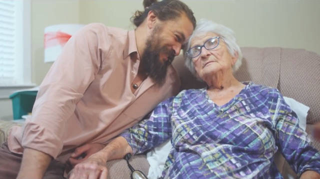 Jason Momoa And His Grandma Are Absolutely Adorable!
