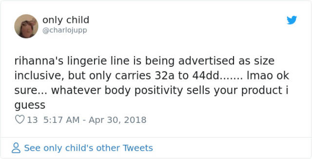 Rihanna’s New Lingerie Line Is VERY Different For Thin And Plus-Size Models, And Plus-Size Women Are Not Pleased